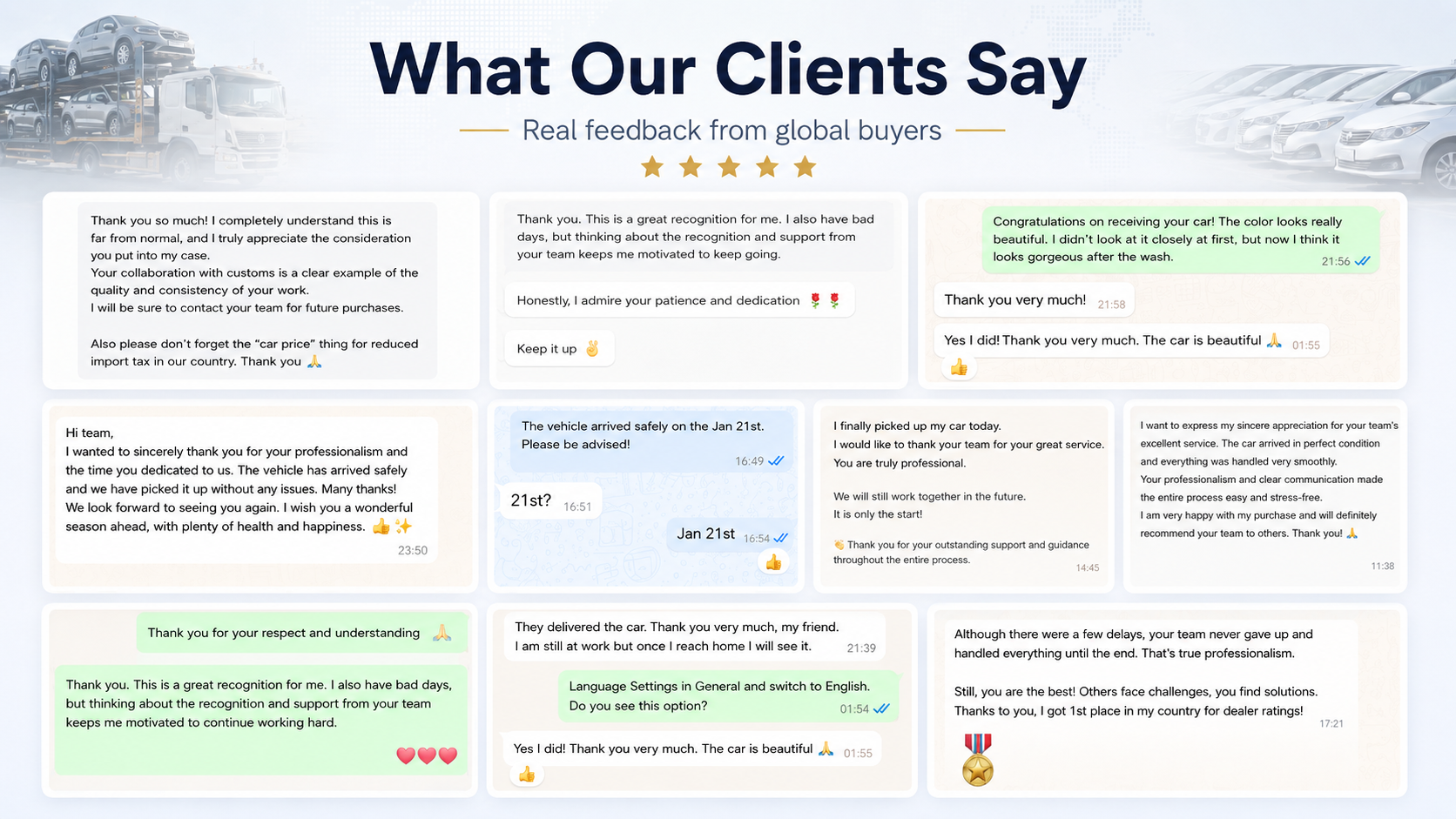 customer feedback
